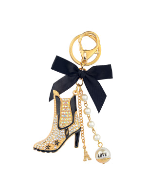 Key Ring - Black Boot
