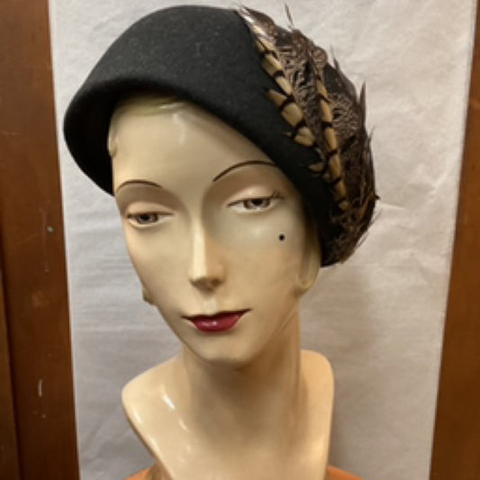 Pheasant Feather Hat