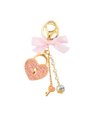 Key Ring - Pink Heart