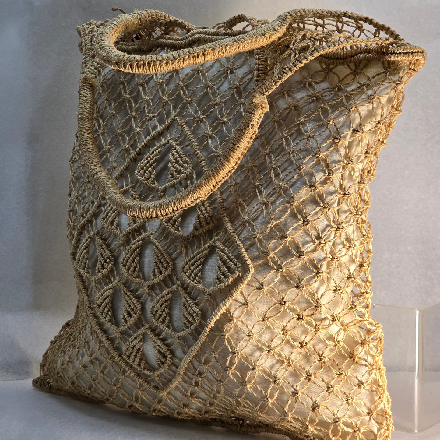 Rattan Cotton Bag