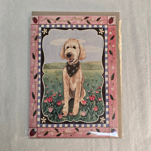 Nuovo Card - Labradoodle