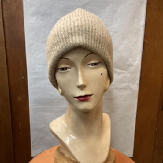 Tiger Tree Beanie - Beige