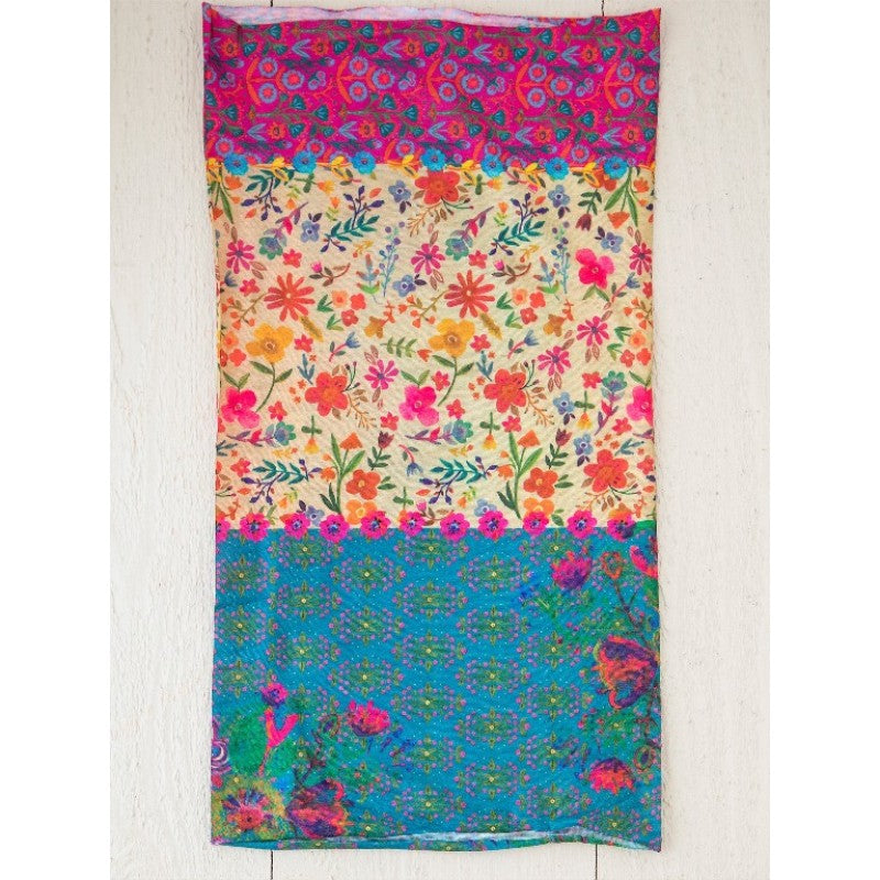 Boho Bandeau Bandana Floral Border