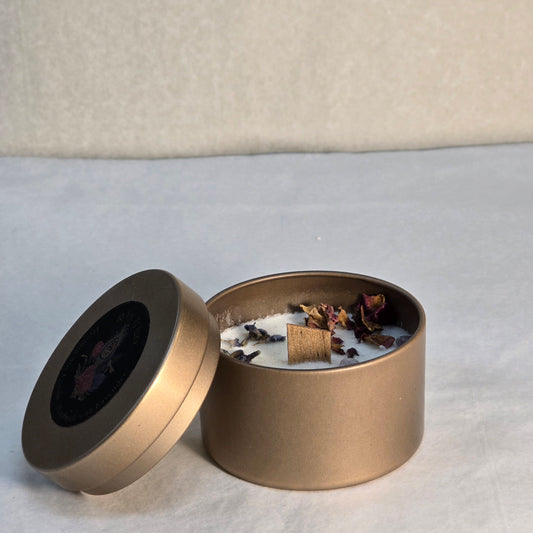Medium Tin Candle HEALING