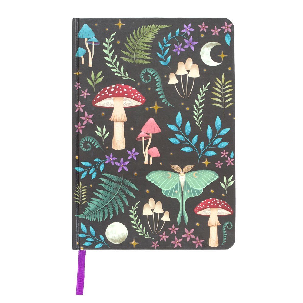 Print A5 Notebook - Dark Forest