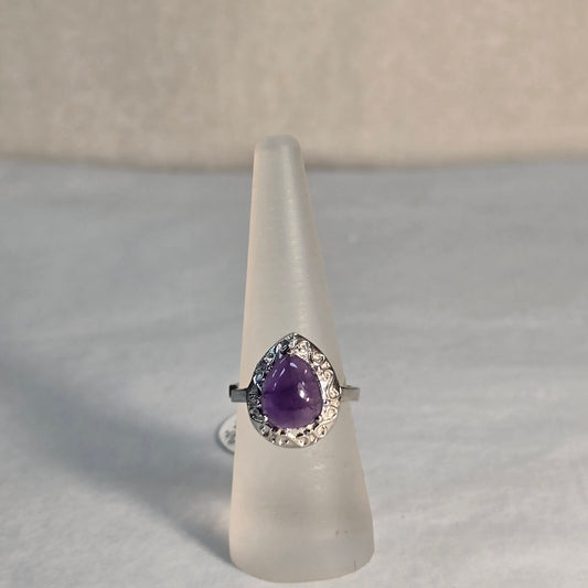 Amethyst Sterling Silver Ring