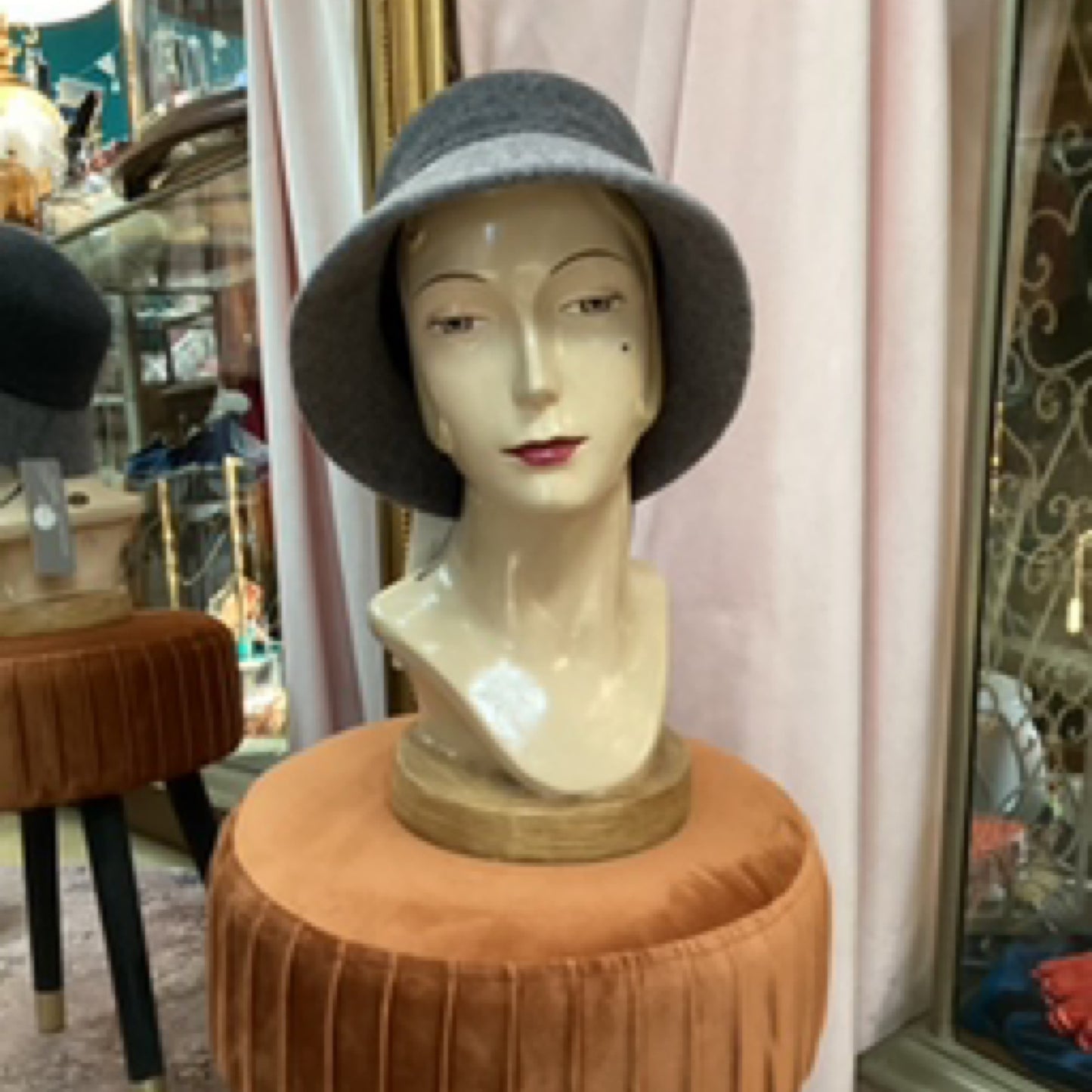 Grey 2 Tones Bucket Hat