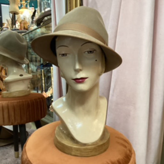 Angus Wool Felt Hat - Camel