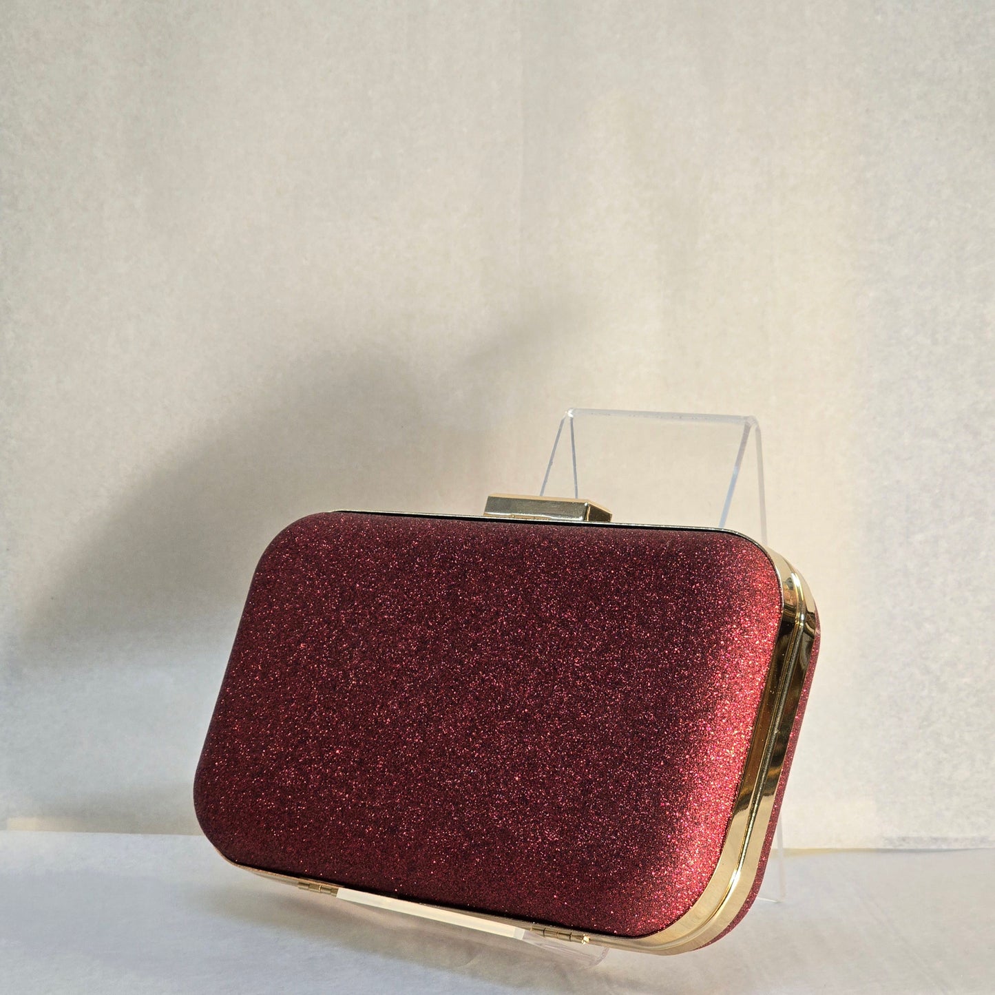 Sparkly Red Clutch
