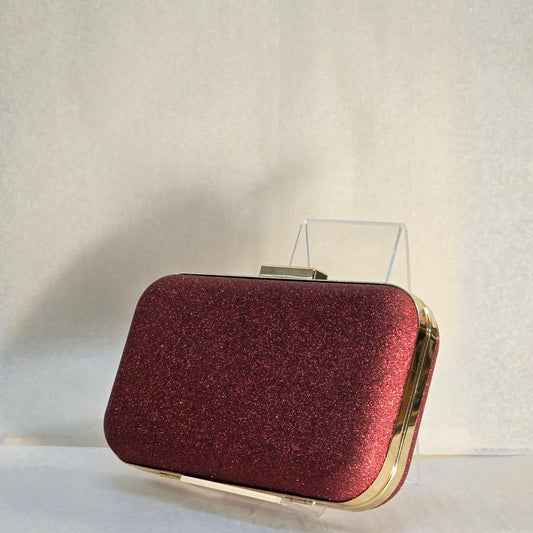Sparkly Red Clutch
