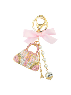 Key Ring - Pink Bag