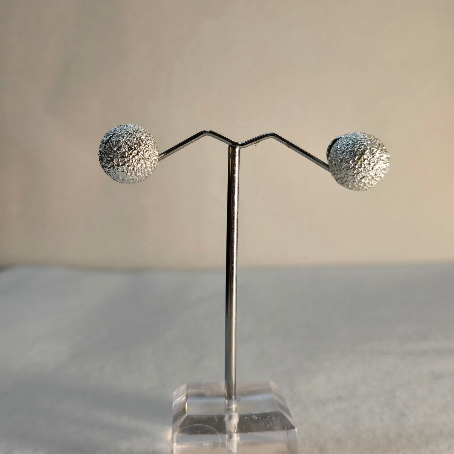 Silver Bauble Studs