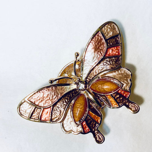 Magnet Brooch - Butterfly Golden