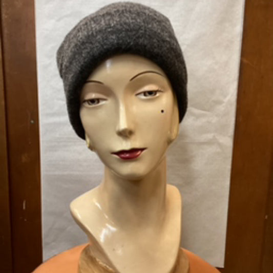 Wool Beanie and Fleece Grey