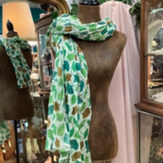 Cotton Leaf Scarf