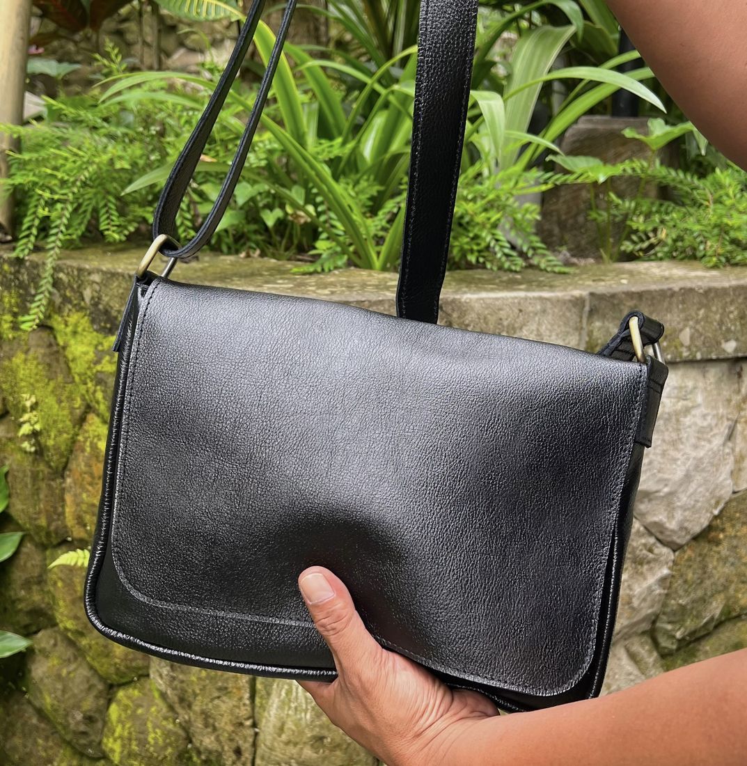 Unisex Satchel Black