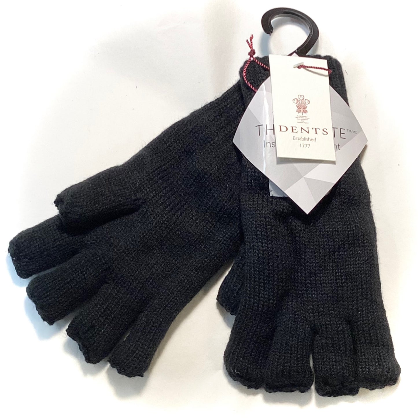 Dents Fingerless Gloves Insulate Knit