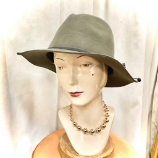 Helicon Fedora Khaki Wool Felt Hat