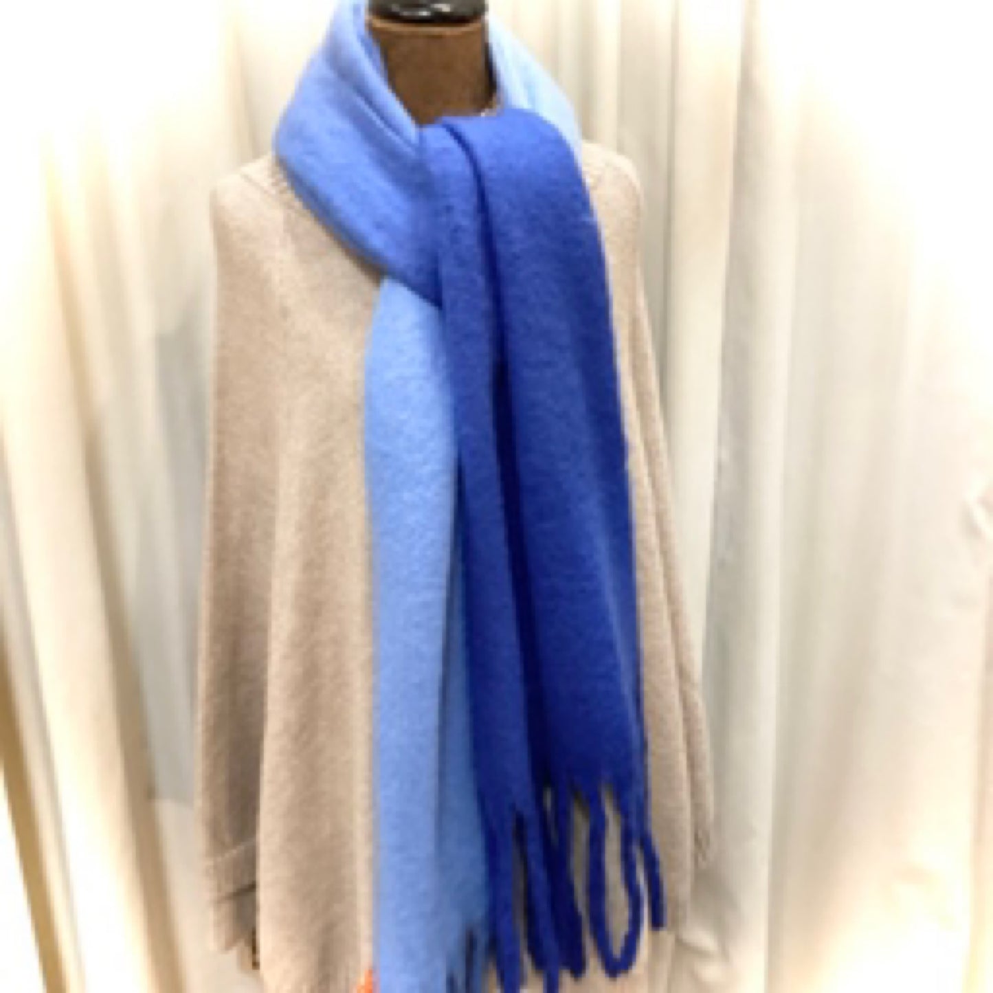 Ruby Winter Scarf - Blue