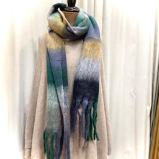 Willow Winter Scarf - Green