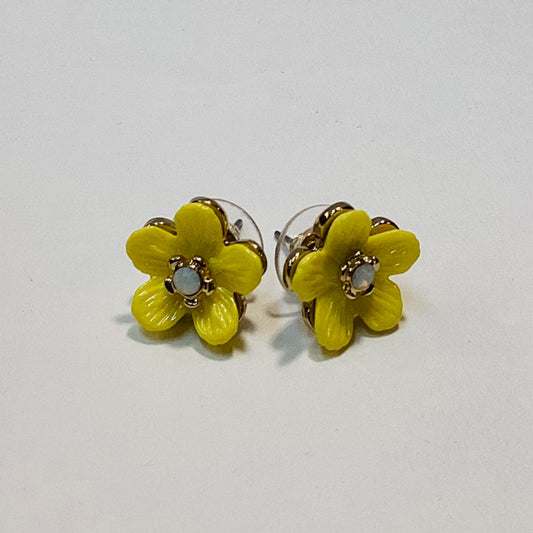 Flower Stud Yellow