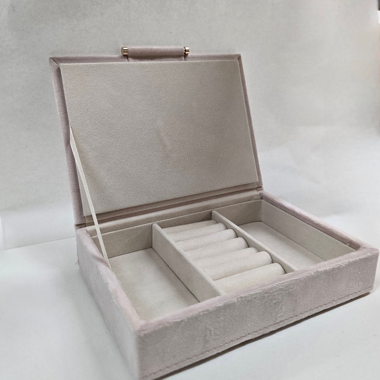 Velvet Jewellery Box with Bee