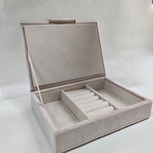 Velvet Jewellery Box with Bee