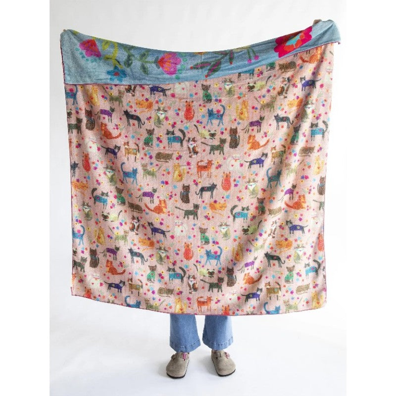 Reversible Cat Blanket