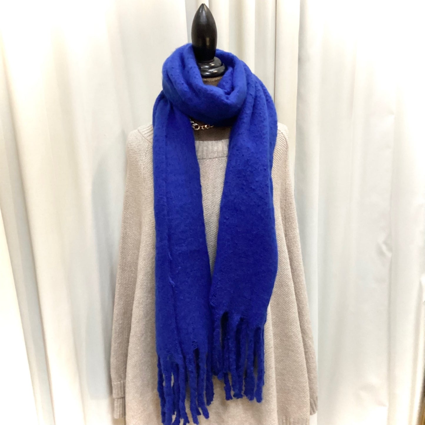 Bella Winter Scarf - Blue
