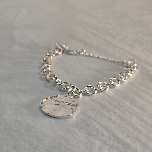 Silver Gemma Bracelet