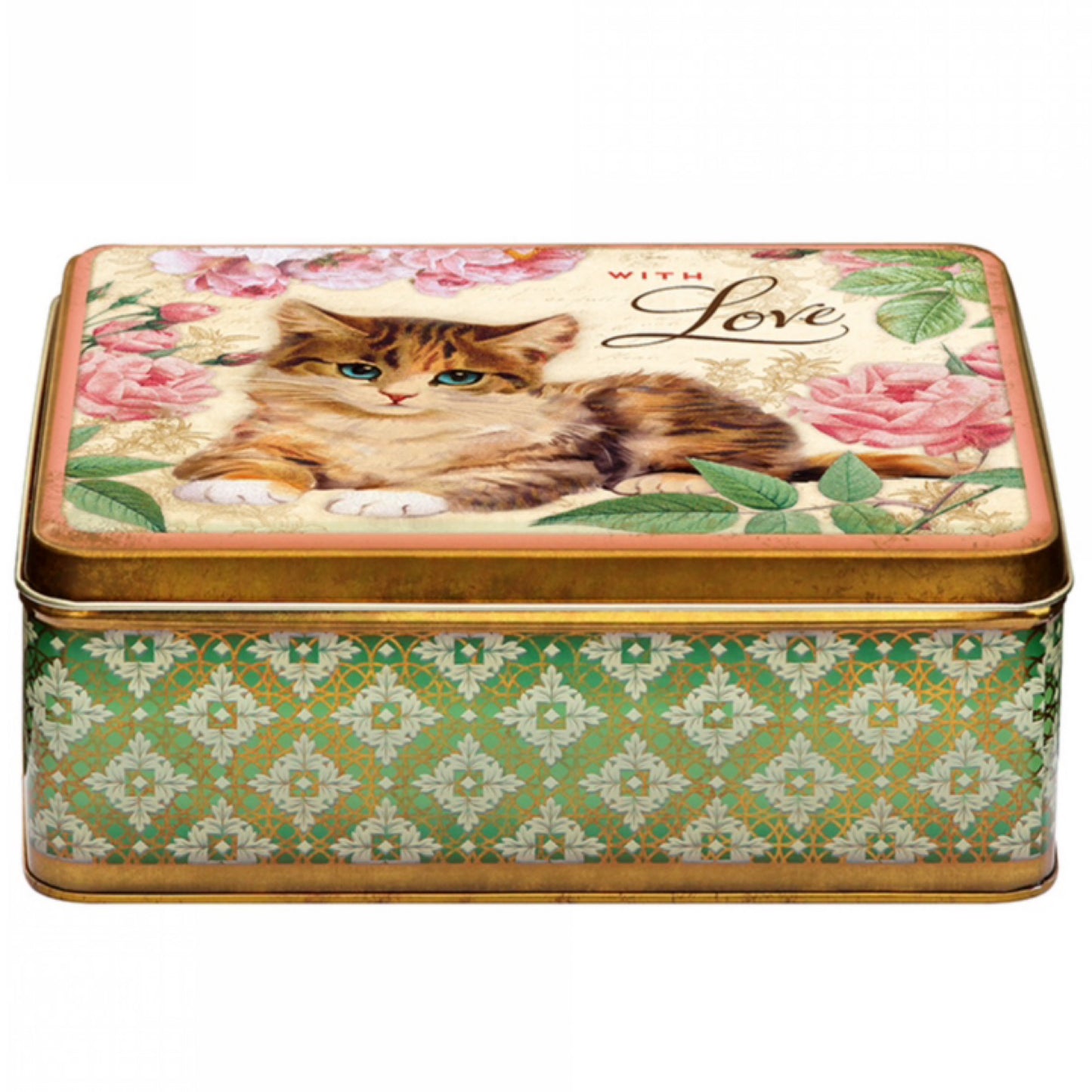 Cat Biscuit Tin