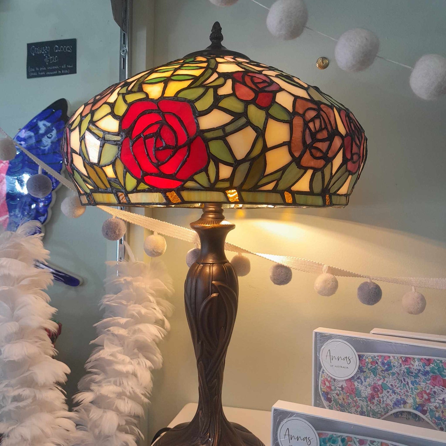 Red Rose Lamp