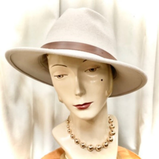 Tina M Zermatt Fedora Wool Felt Hat