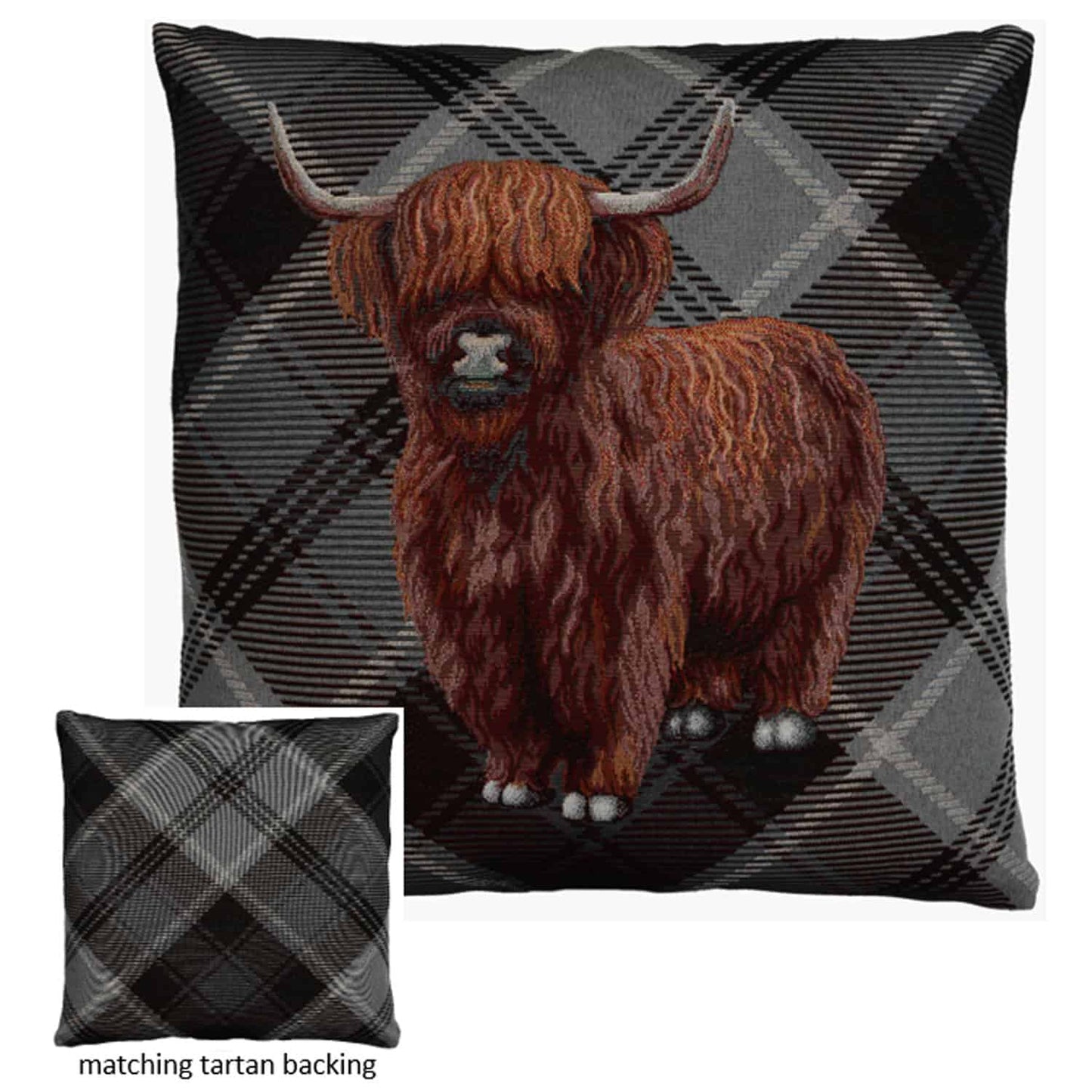 Highland Cow Pillow