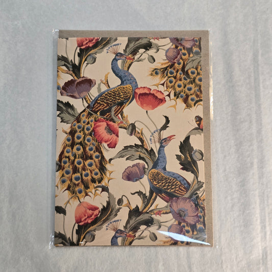 Nuovo Card - Peacock Couple