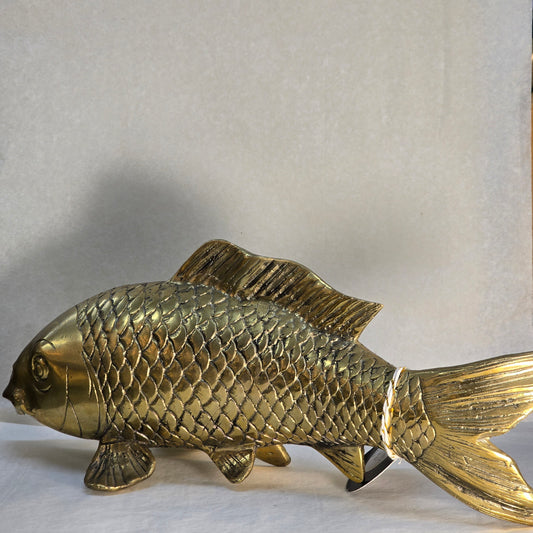 Large Brass Koi