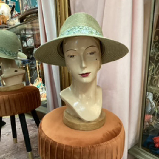 Canopy Green Summer Hat