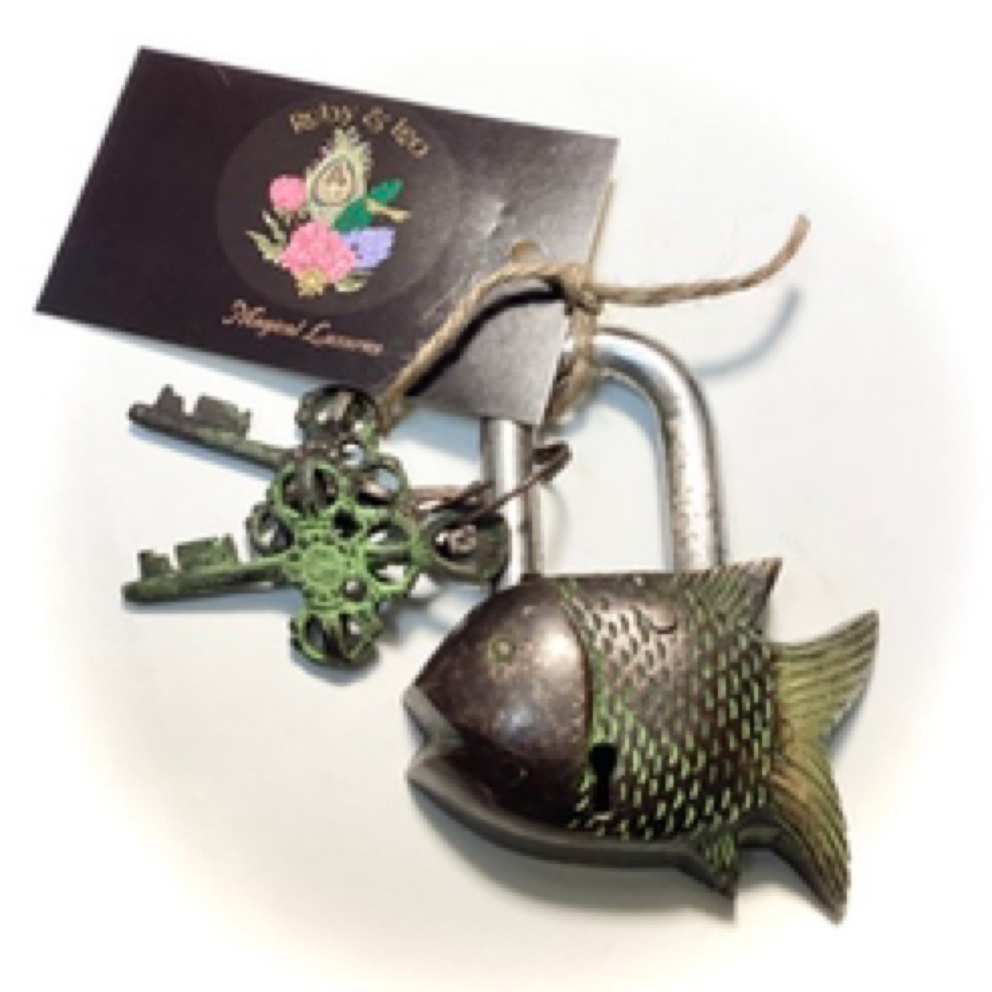 Brass Fish Lock