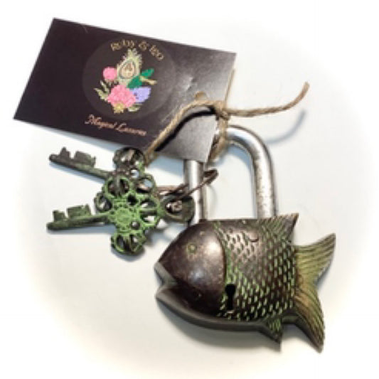 Brass Fish Lock