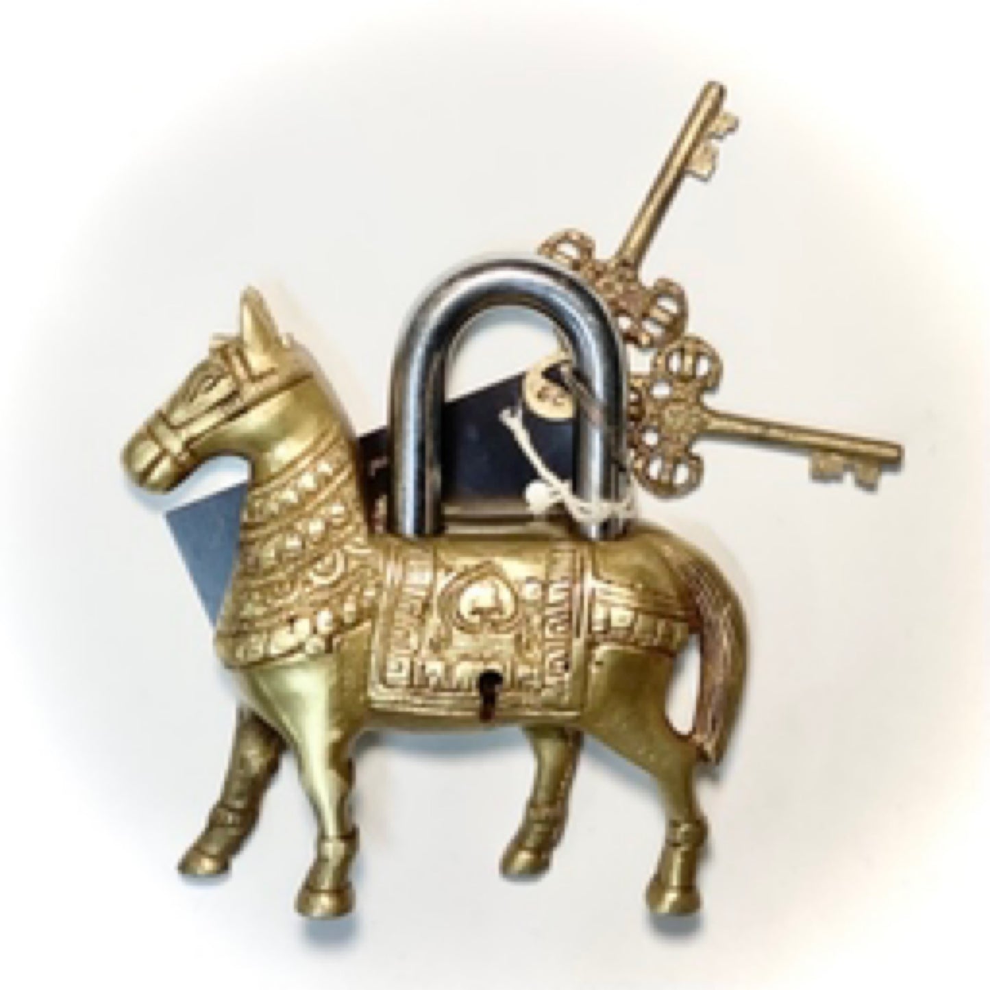 Brass Horse Lock