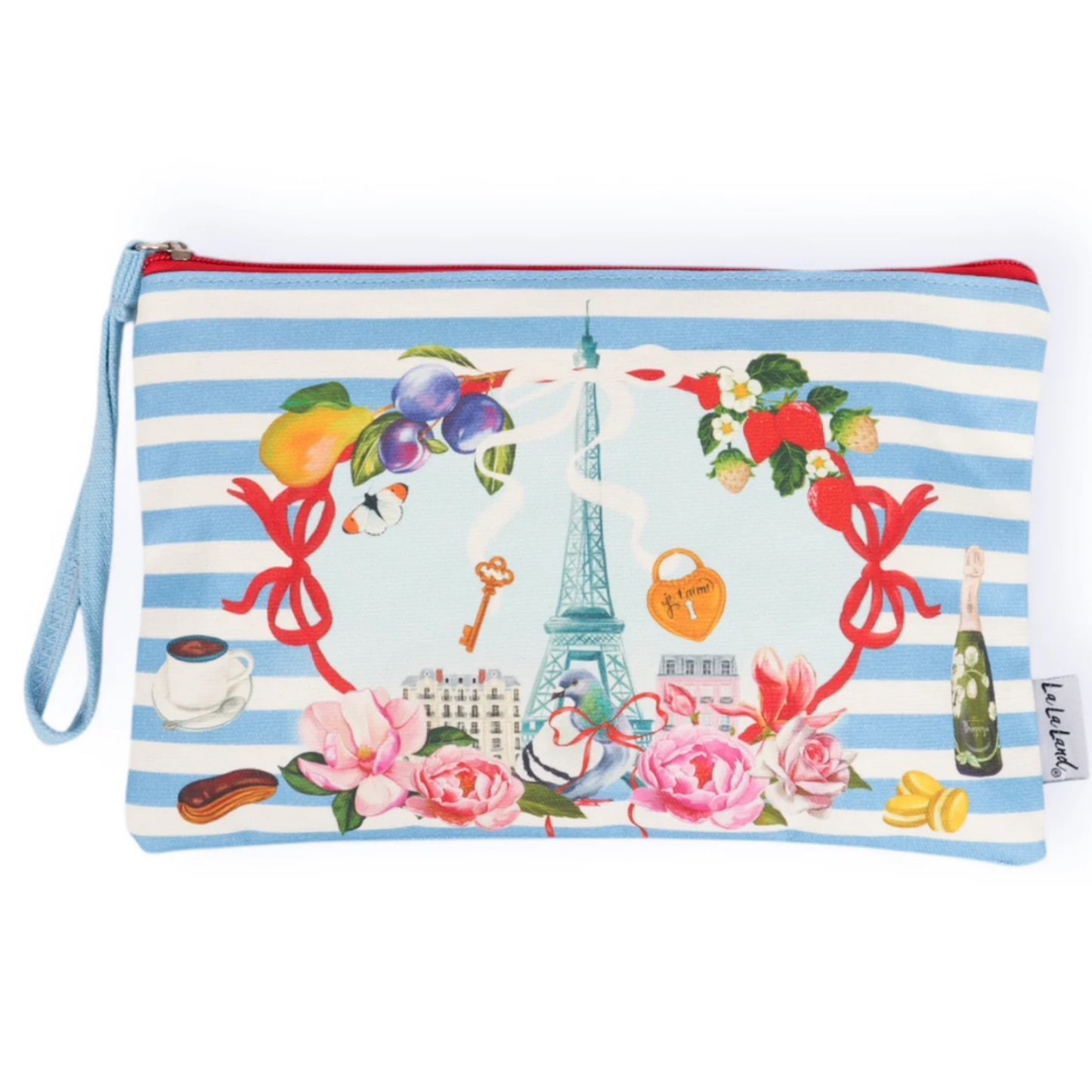 Clutch Purse Je t'aime Paris