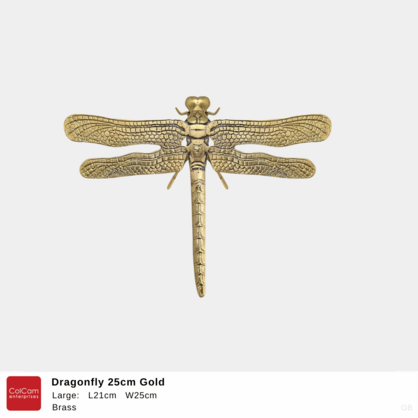 Dragonfly Gold Large
