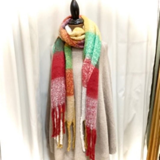 Sienna Winter Scarf - Red