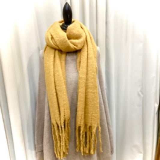 Bella Winter Scarf - Mustard