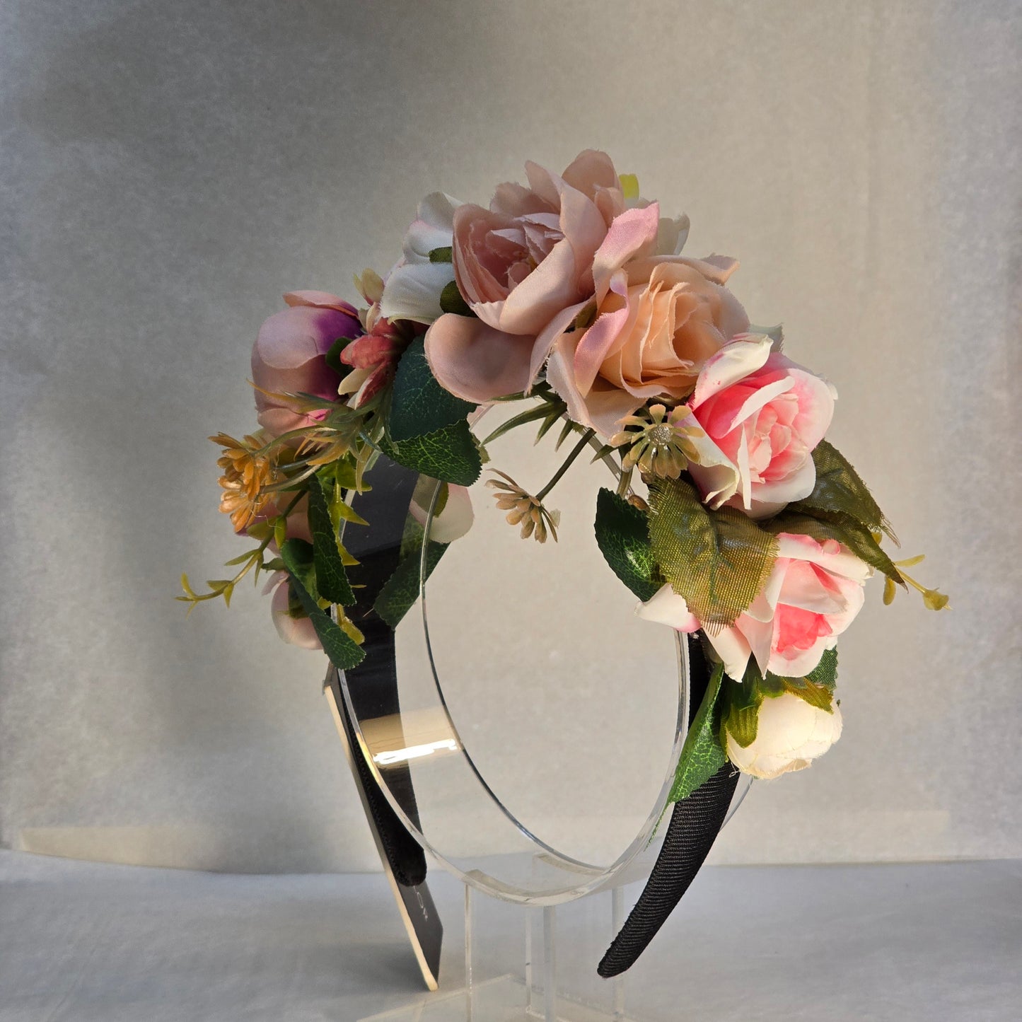 Pastel Roses Headpiece