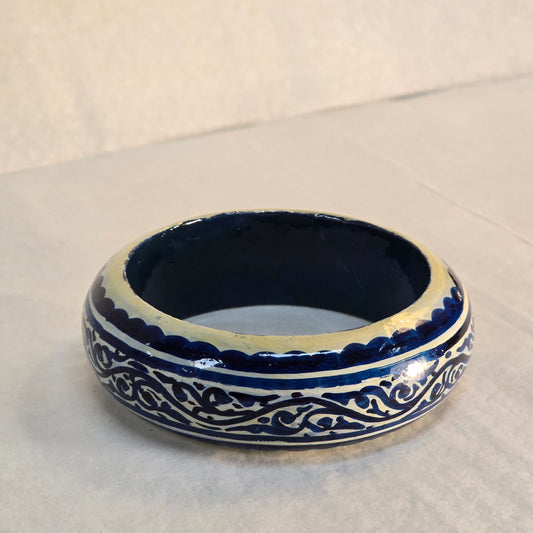 Aqua Painted Bangle