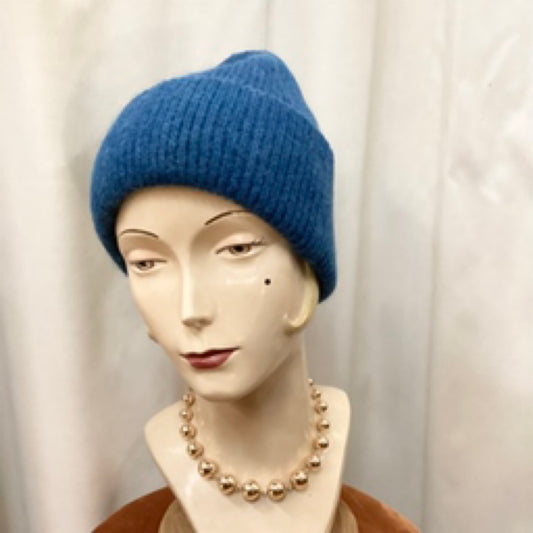 Angora Mix Beanie - Teal
