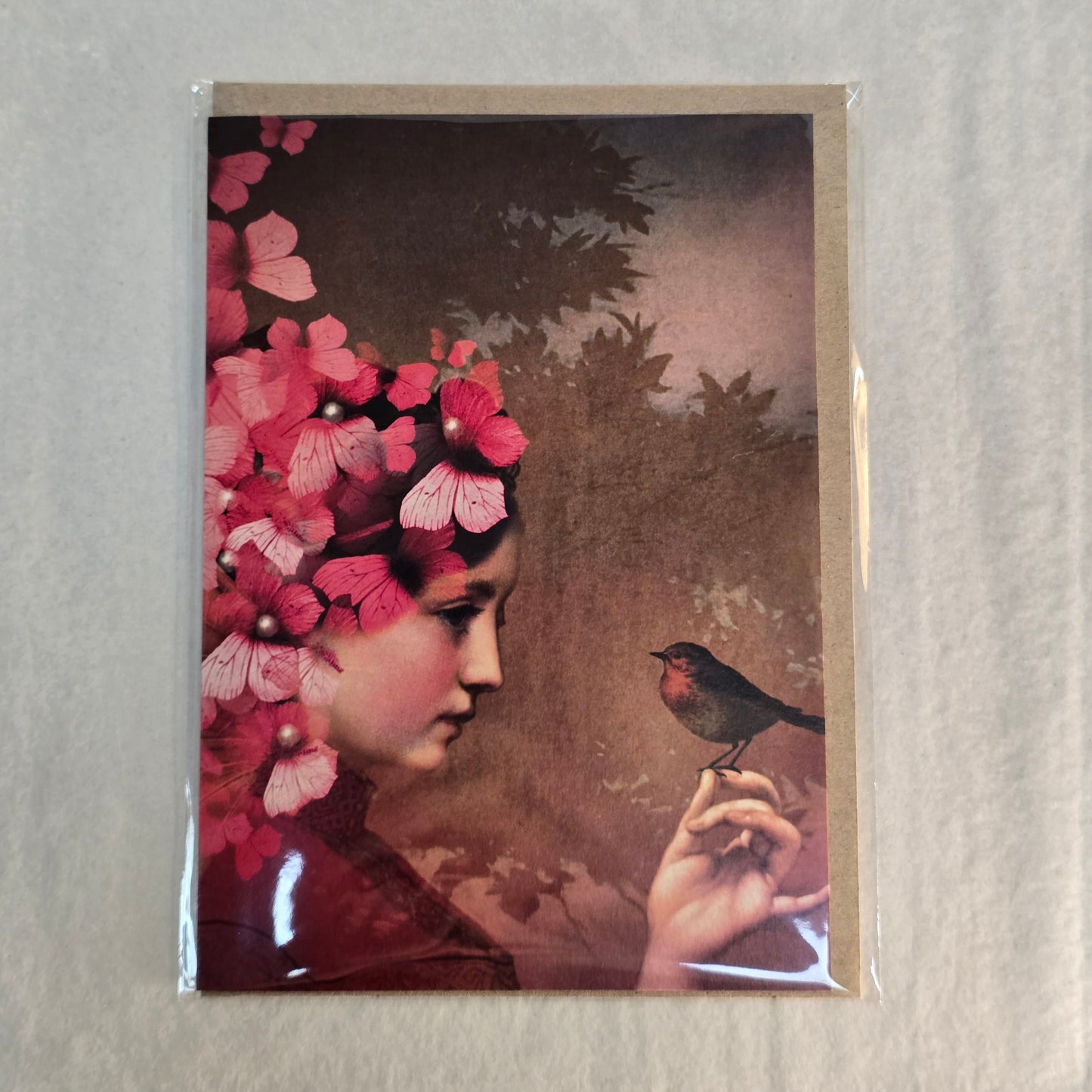 Nuovo Card - Vintage Rouge