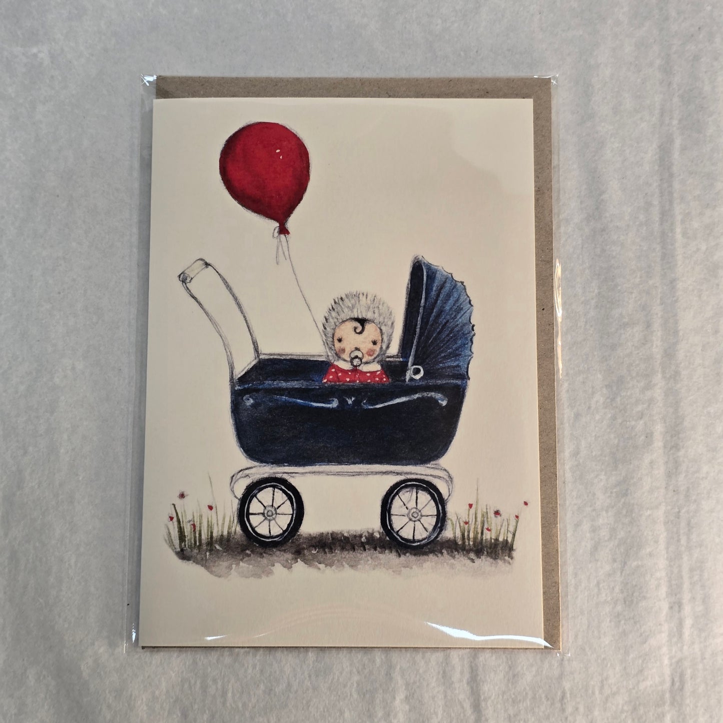 Nuovo Card - Baby in Pram