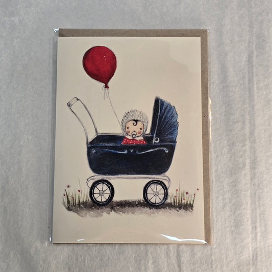 Nuovo Card - Baby in Pram